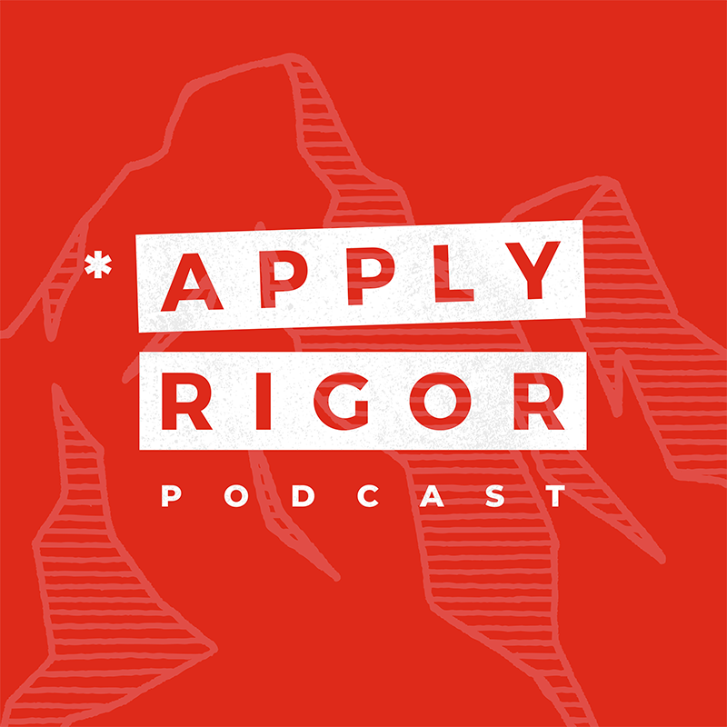 apply rigor podcast logo