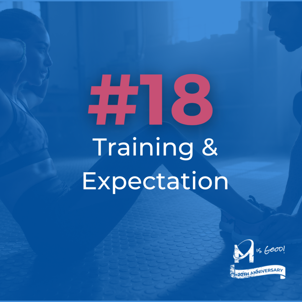 #18 Training and Expectation