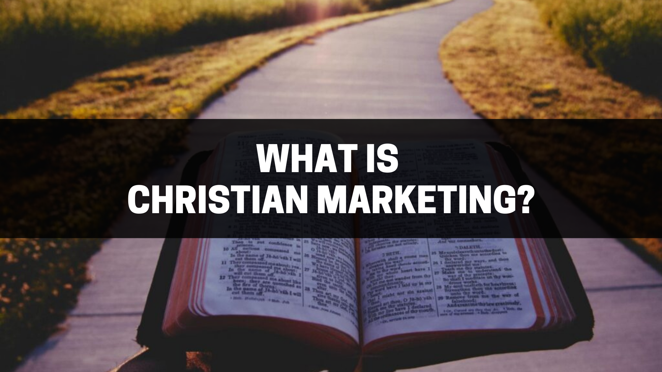 What is Christian Marketing? Winning Strategy M is Good